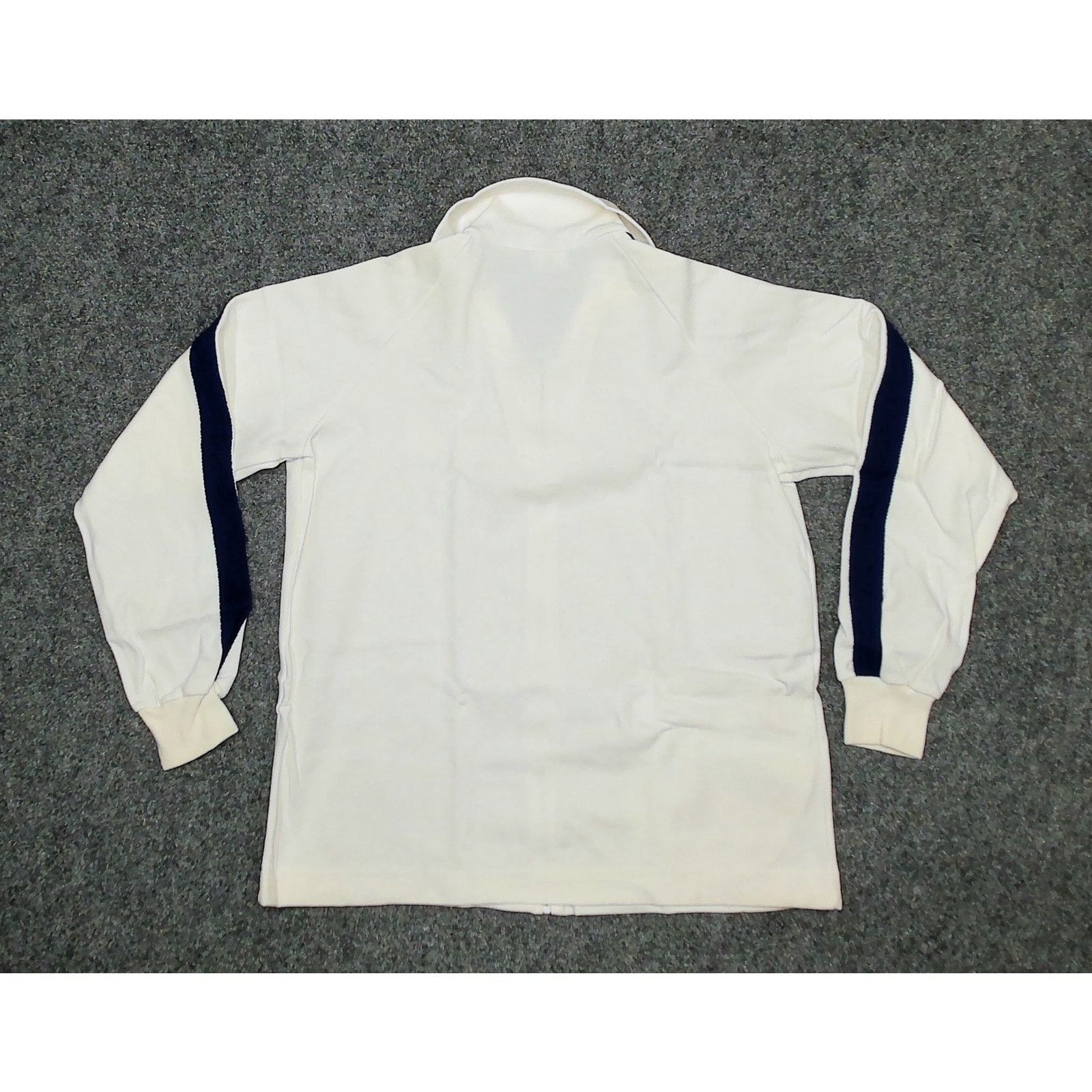 Vintage Vintage 1970s East Tenn Cropped Sleeve Raglan Track Jacket Size US M / EU 48-50 / 2 - 4 Thumbnail