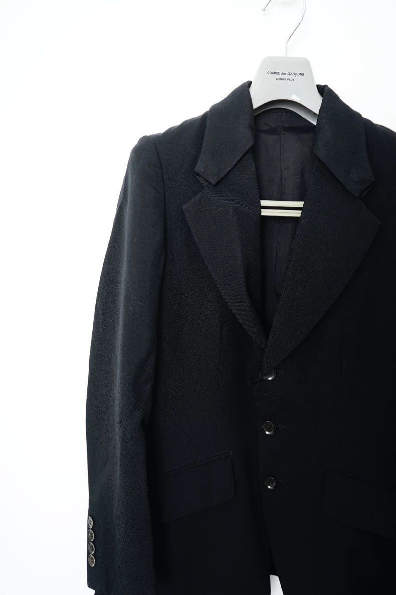 Yohji Yamamoto Yohji Yamamoto Yohji Yamamoto Removable Collar Suit Jacket Size US M / EU 48-50 / 2 - 3 Thumbnail