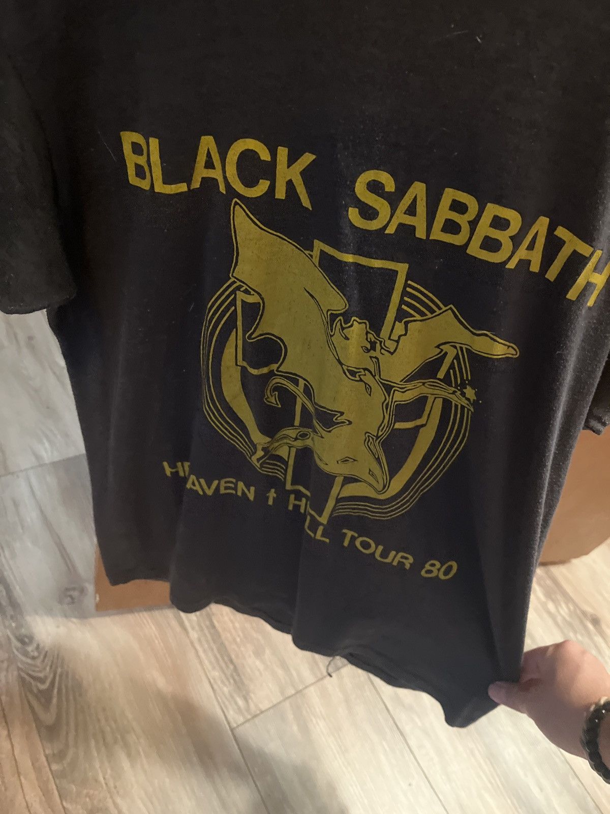 Band Tees VINTAGE BLACK SABBATH TOUR MERCH Size US S / EU 44-46 / 1 - 5 Thumbnail