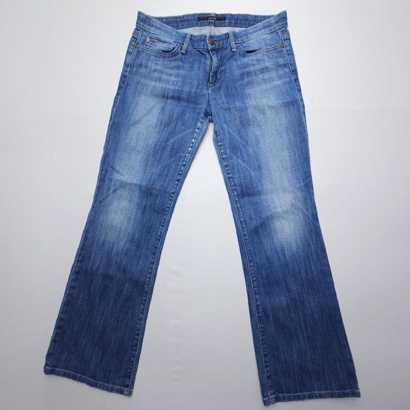 Vintage Joe's Jeans Provocateur Low Rise Bootcut Size 30 Dark Wash Y2K Boho 2000s 30"ins" Size 30" / US 8 / IT 44 - 2 Thumbnail