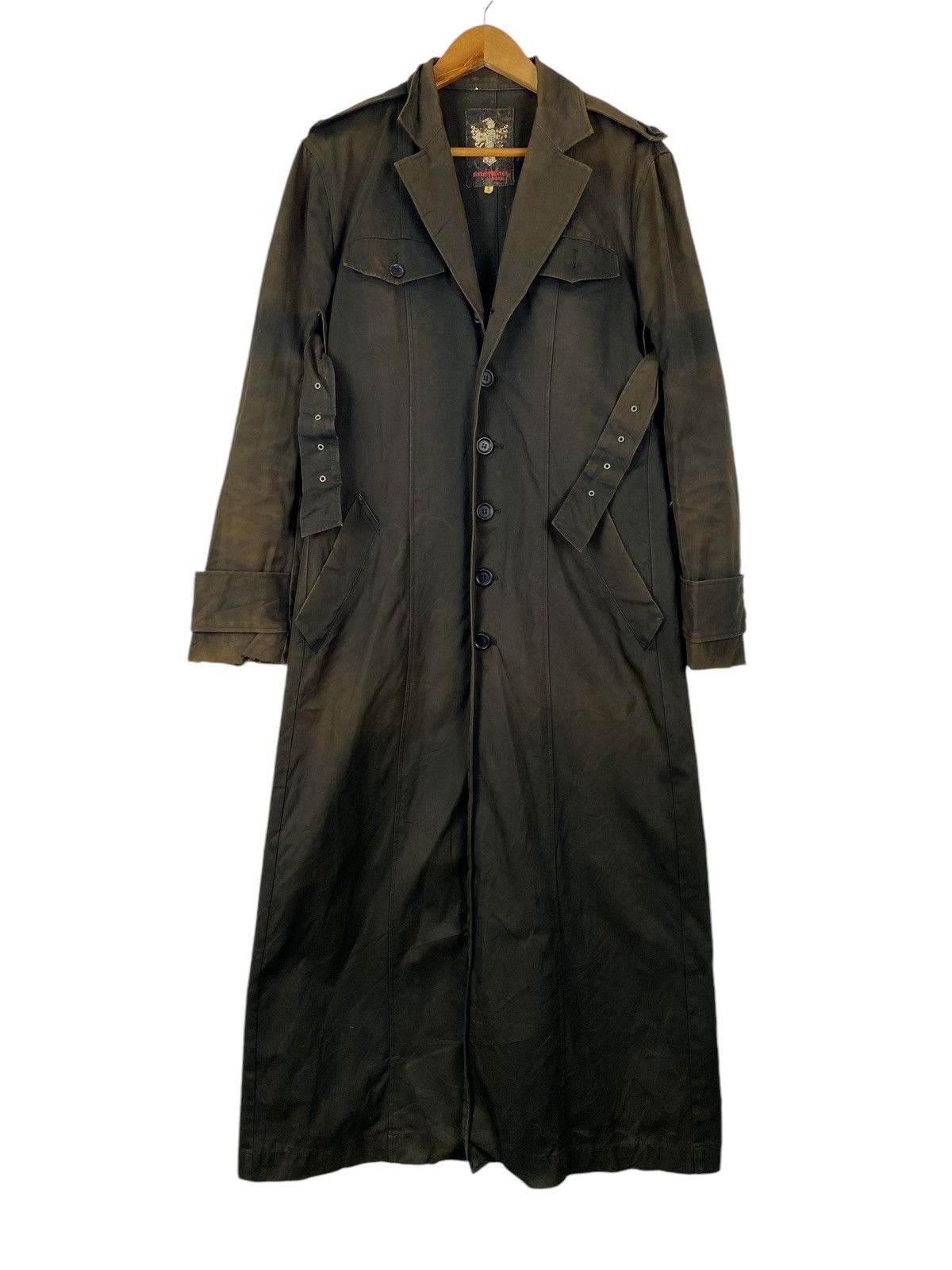 Designer × Vintage Vintage 90s Secret Agent long jacket Size US M / EU 48-50 / 2 - 1 Thumbnail