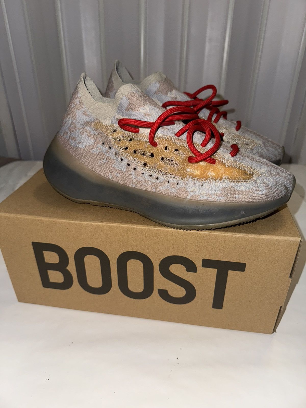 Adidas Adidas Yeezy 380 Pepper Sz. 9 (2020) Size US 9 / EU 42 - 1 Thumbnail