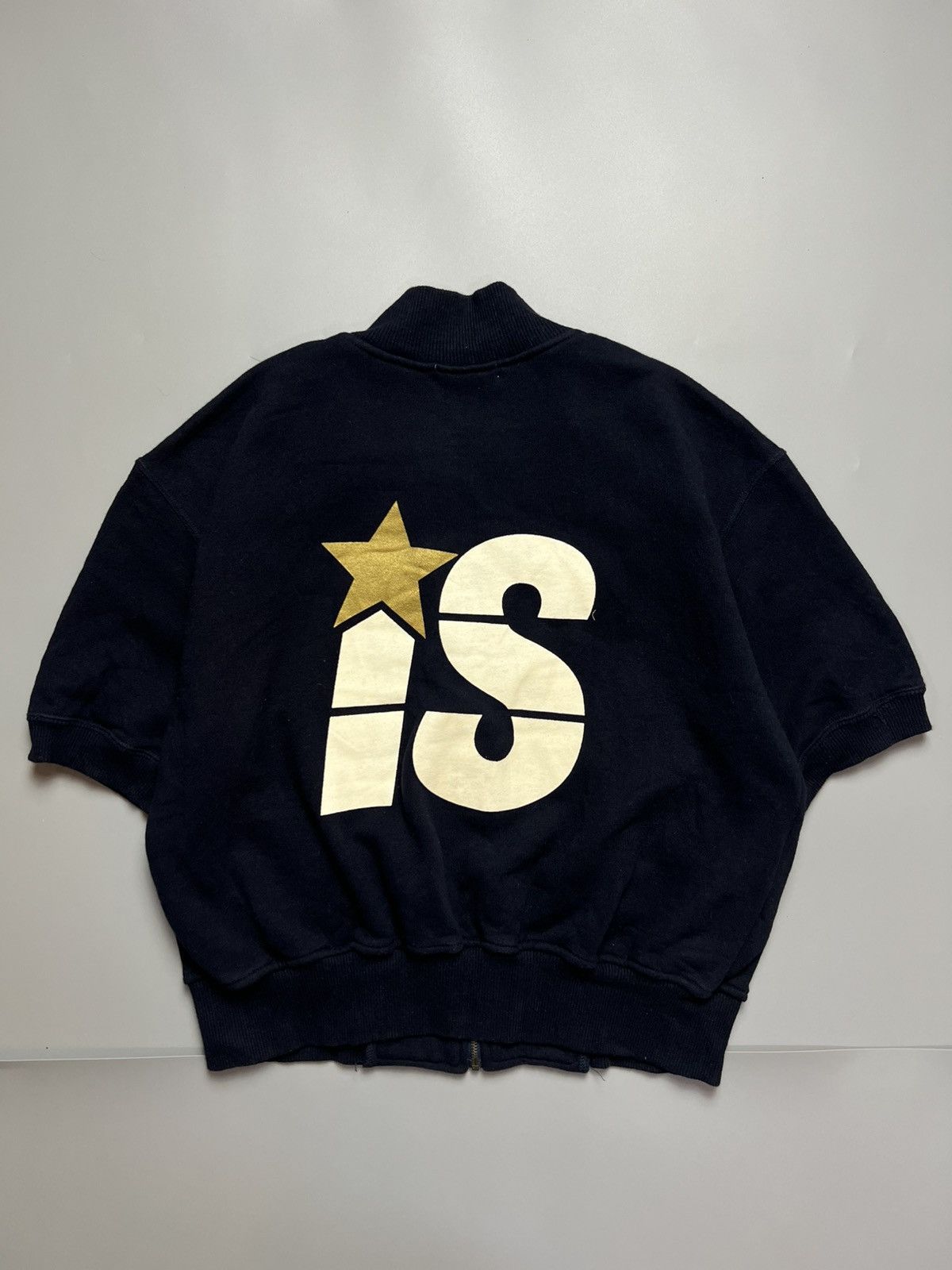Vintage 1990s IsseyMiyake 'IS' Stars Zipper Sweats