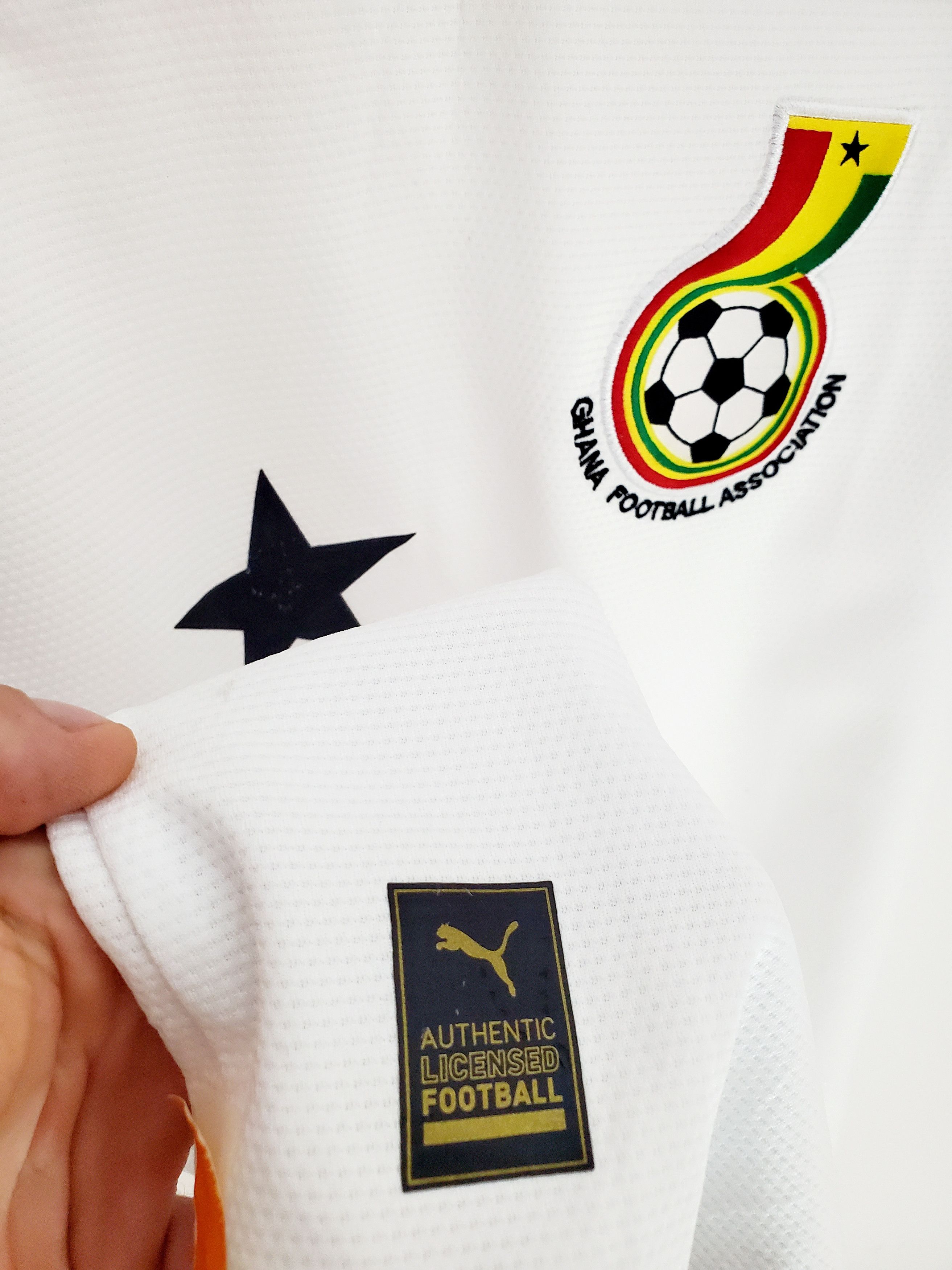 Puma GHANA World Cup 2022 Home soccer Jersey size S Size US S / EU 44-46 / 1 - 3 Thumbnail