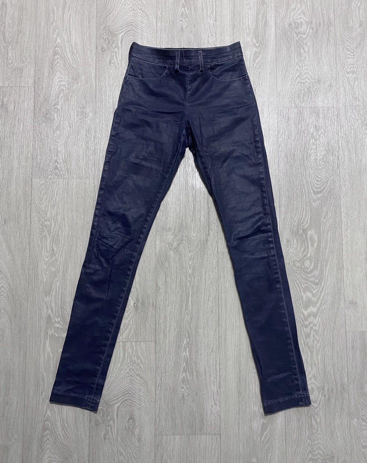 Acne Studios Women’s Acne Studios Vintage Waxed Skin Plant Pants Trousers Size 24" / US 00 / IT 34 - 6 Thumbnail