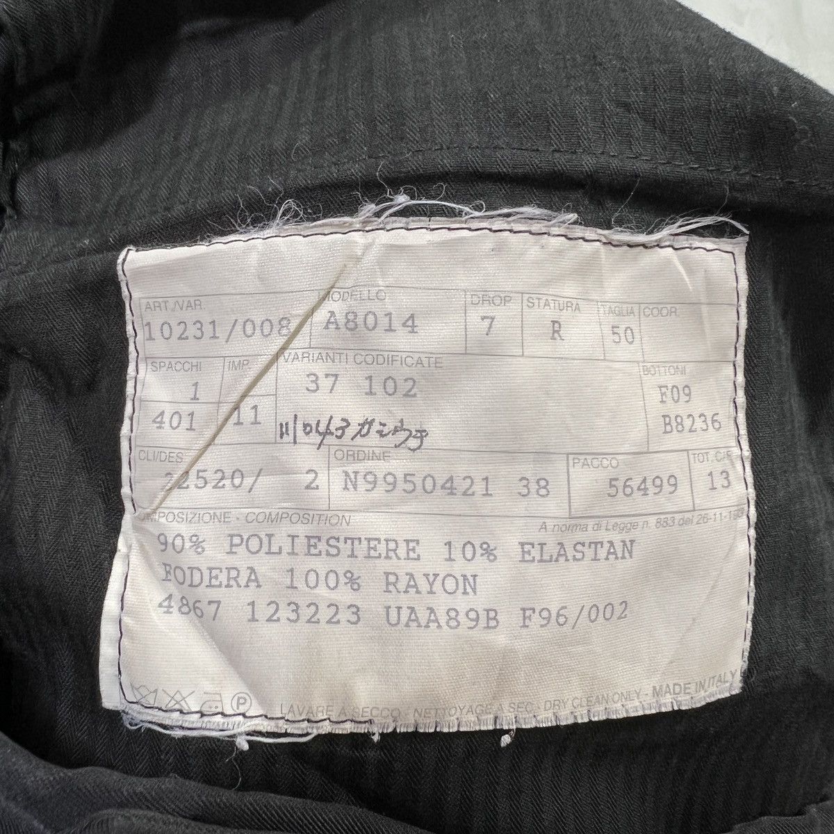 Prada 🔥 PRADA BLACK TROUSER PANT MADE IN ITALY Size US 34 / EU 50 - 10 Thumbnail