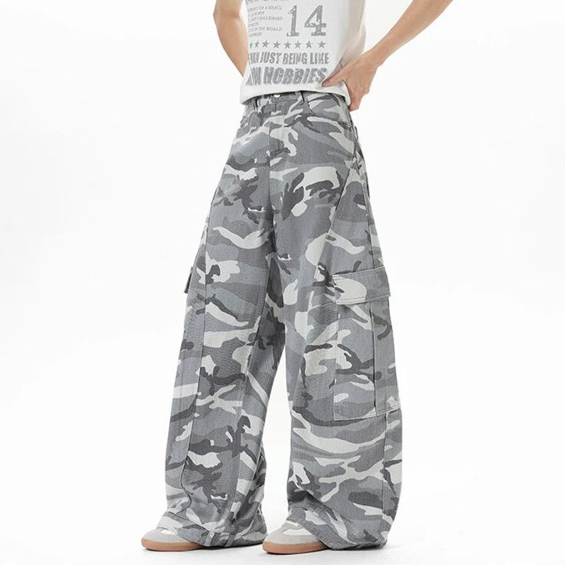 Jean American Street-Style Baggy Camouflage Size US 32 / EU 48 - 4 Thumbnail
