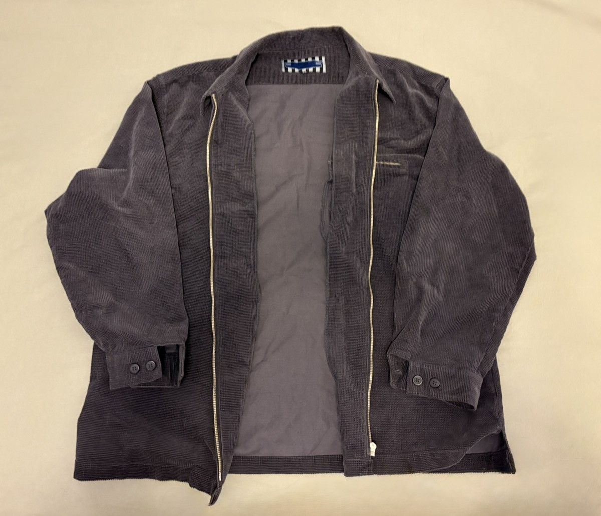 Vintage Vintage Dark Blue Corduroy Jacket Size US M / EU 48-50 / 2 - 4 Thumbnail