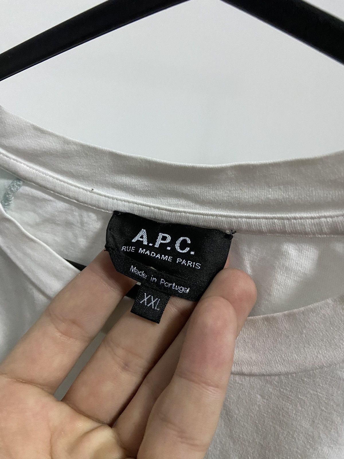 A.P.C. × Vintage A.P.C. Longsleeve big logo skateboarding vintage Size US XXL / EU 58 / 5 - 4 Thumbnail