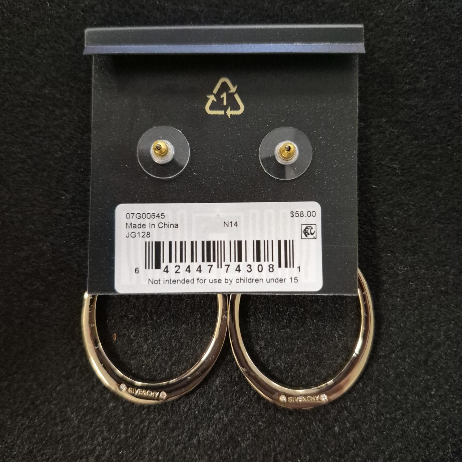 Givenchy Givenchy Pave Crystal Open Drop Statement Earrings Size ONE SIZE - 3 Thumbnail