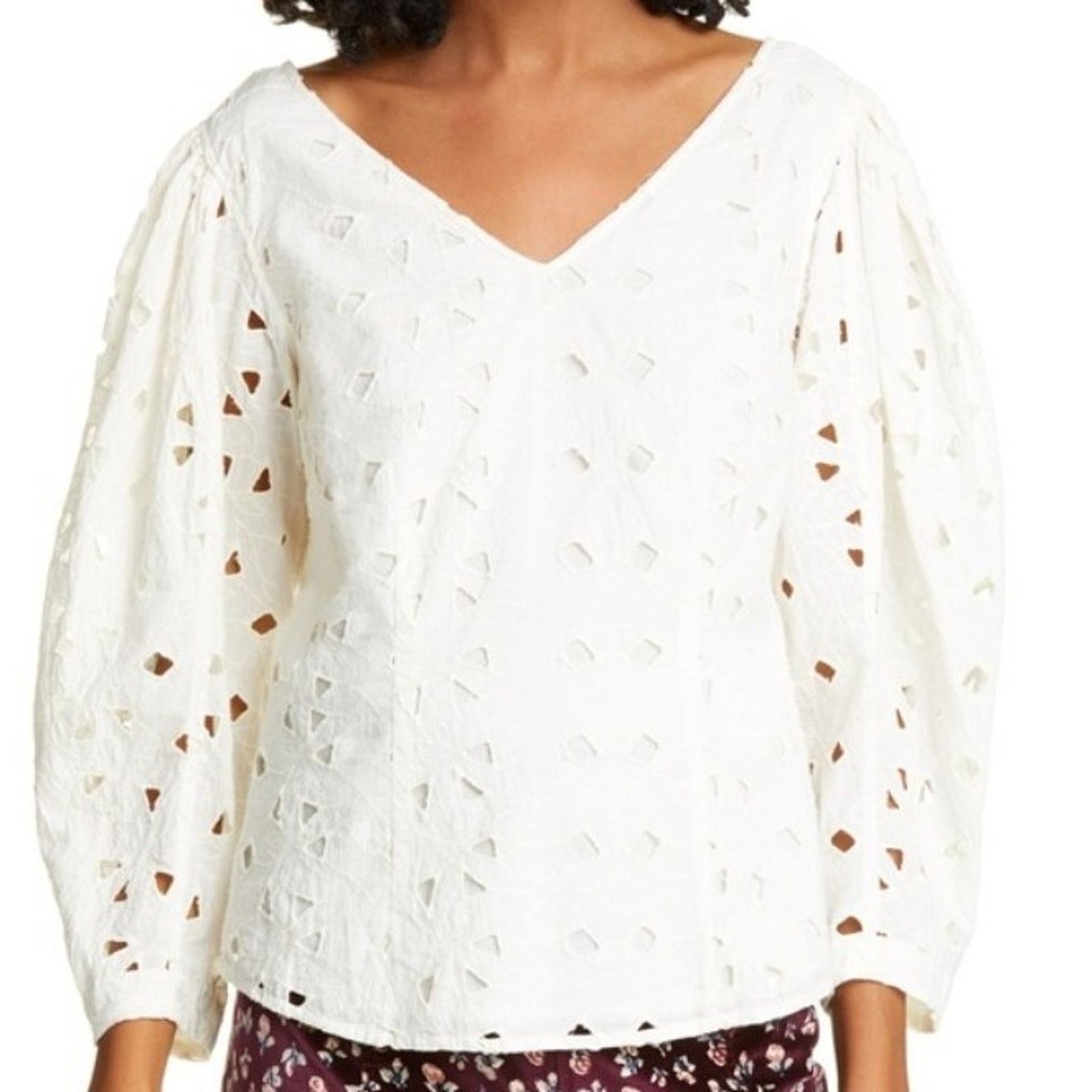 & Other Stories LA VIE REBECCA TAYLOR EMBROIDERED Cotton LinedSize S A001406 Size S / US 4 / IT 40 - 1 Thumbnail