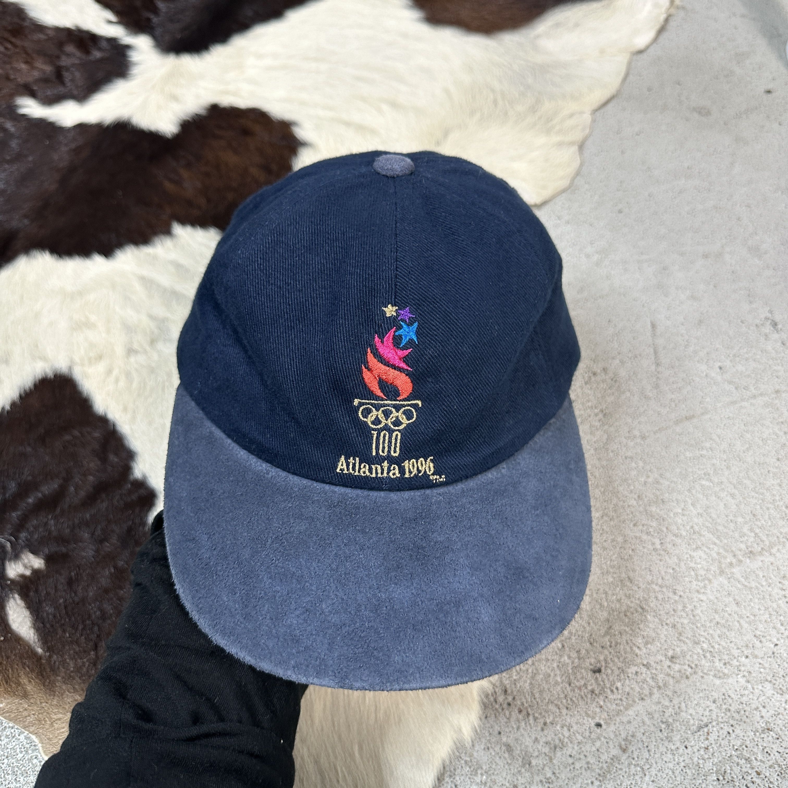 Vintage Vintage Archival Streetwear Sportswear Atlanta'96 Hat Size ONE SIZE - 3 Thumbnail