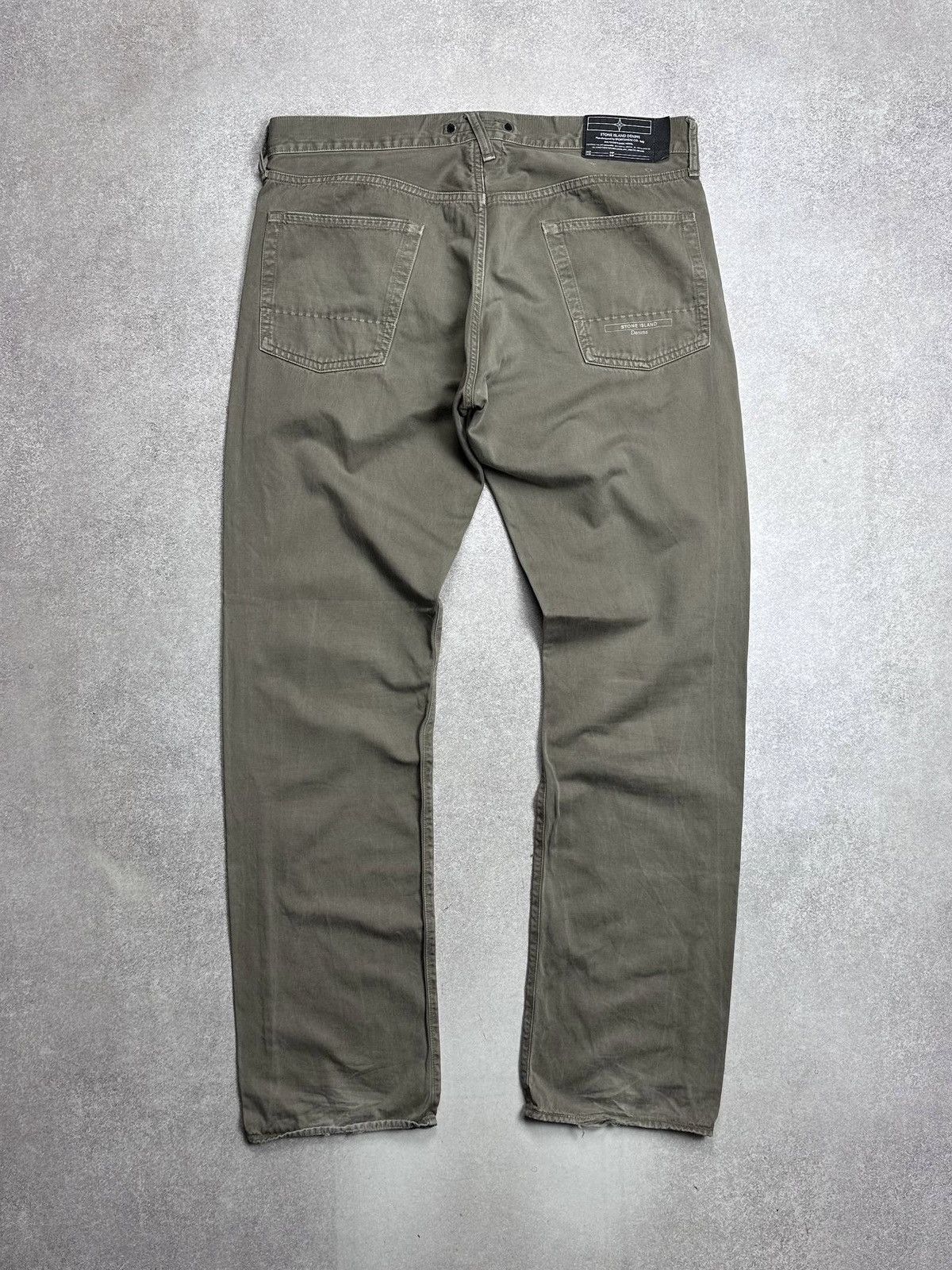Stone Island Vintage Stone Island Chino Rare Relaxed Pants 36 Size US 36 / EU 52 - 1 Thumbnail