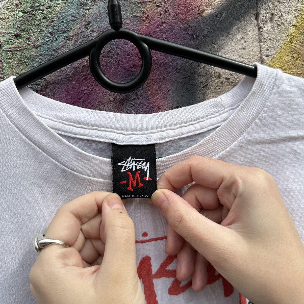 Stussy × Vintage Vintage 00’s Stussy Made in USA Tee Size US M / EU 48-50 / 2 - 5 Thumbnail