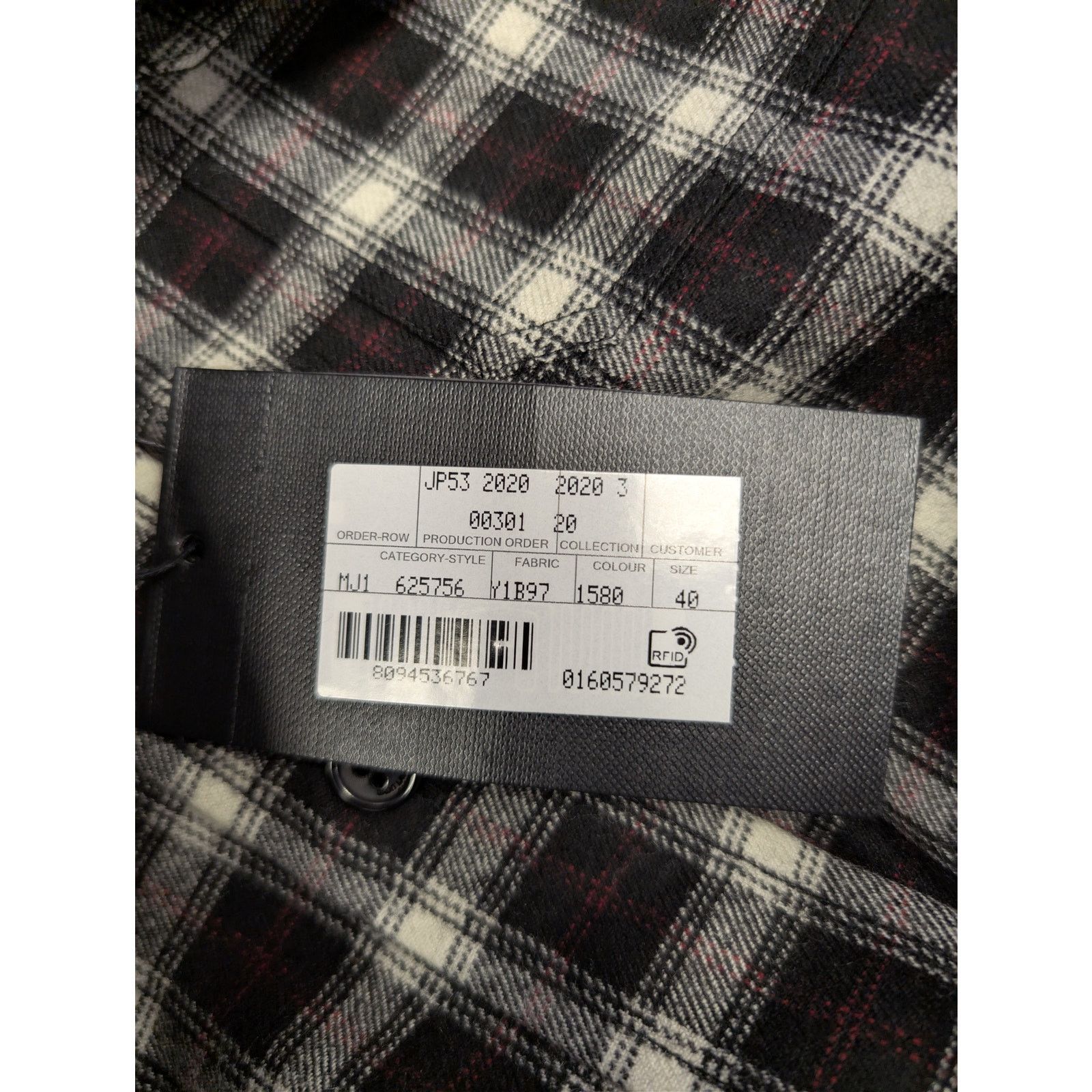 o1rshd1 CC20 Button up Checked Shirt in Multicolor