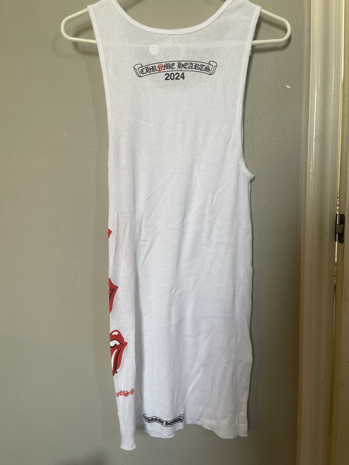 Chrome Hearts × The Rolling Stones 🚨🚨SOLD🚨🚨— NEW LAS VEGAS EXCLUSIVE ROLLING STONES TANK Size US L / EU 52-54 / 3 - 3 Thumbnail