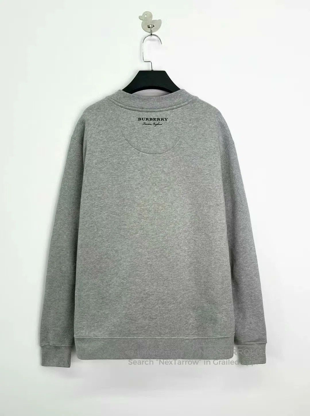 Burberry burberry gray stripe logo sweatshirt for women. Size US S / EU 44-46 / 1 - 2 Thumbnail