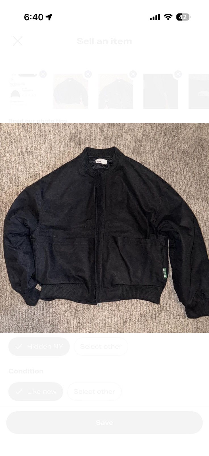 HIDDEN Hidden New York Hardware Bomber Size US L / EU 52-54 / 3 - 2 Thumbnail