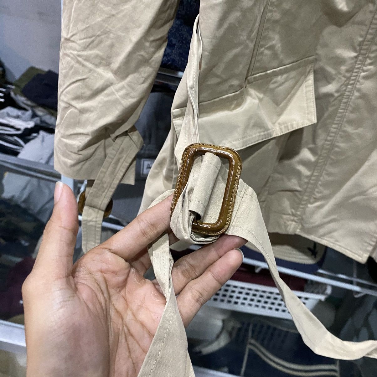 Lauren Ralph Lauren Lauren Ralph Lauren Trench Coat Jacket Size L / US 10 / IT 46 - 6 Thumbnail