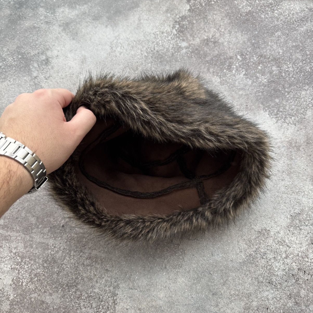 20471120 × Japanese Brand Vintage Faux Fur Bucket Hat Size ONE SIZE - 5 Thumbnail