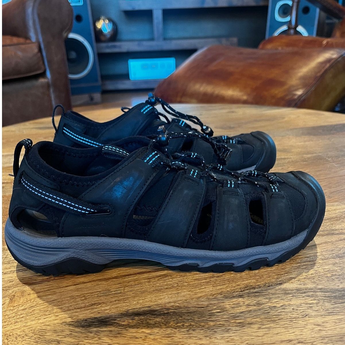 KEEN KEEN Targhee III Outdoor Hiking Trail Sandals Black Men's 9 Size US 9 / EU 42 - 3 Thumbnail
