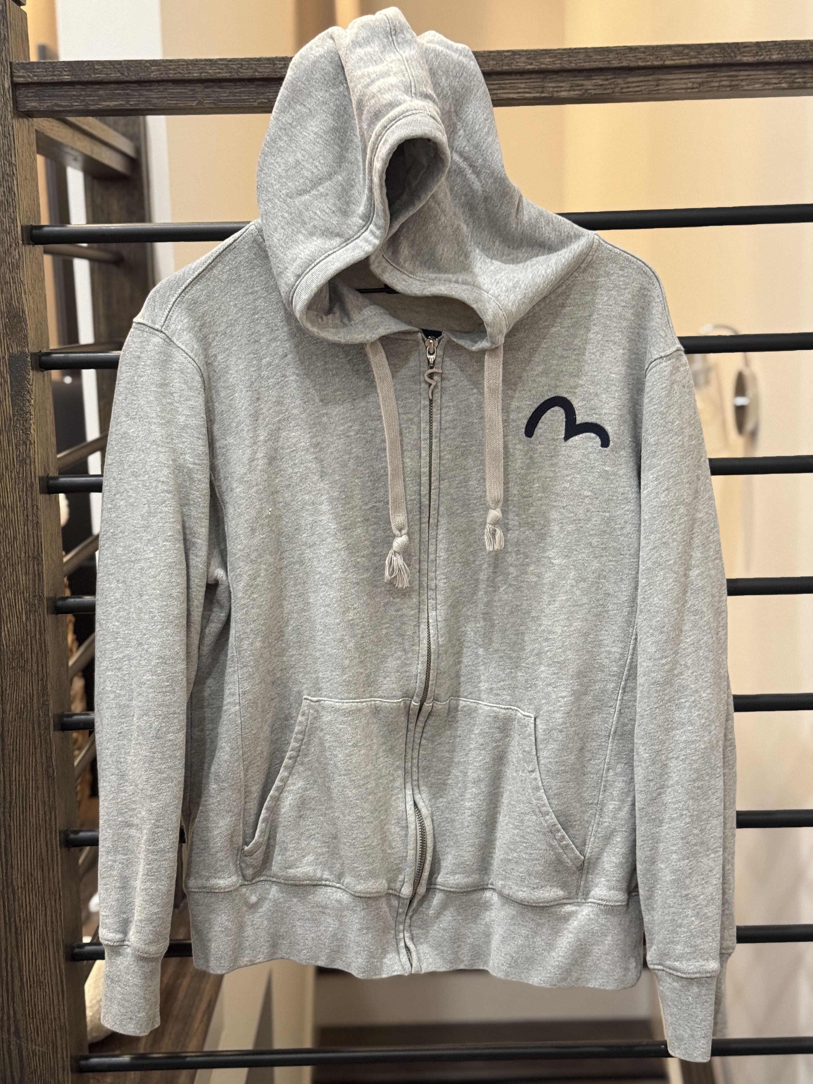 Evisu Zip-Up Hoodie Size US L / EU 52-54 / 3 - 2 Thumbnail