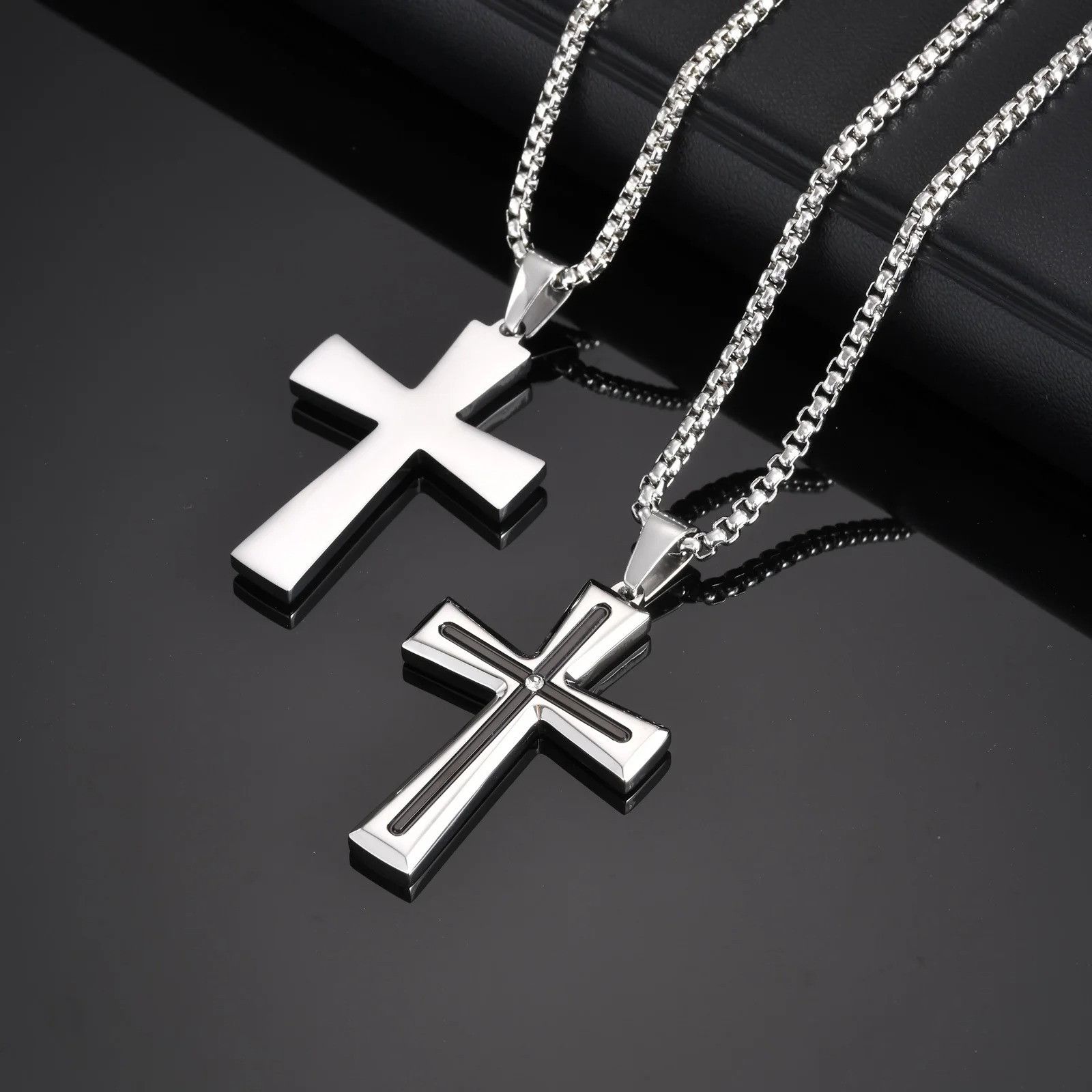 Jewelry Cross Necklace for Men Size ONE SIZE - 3 Thumbnail