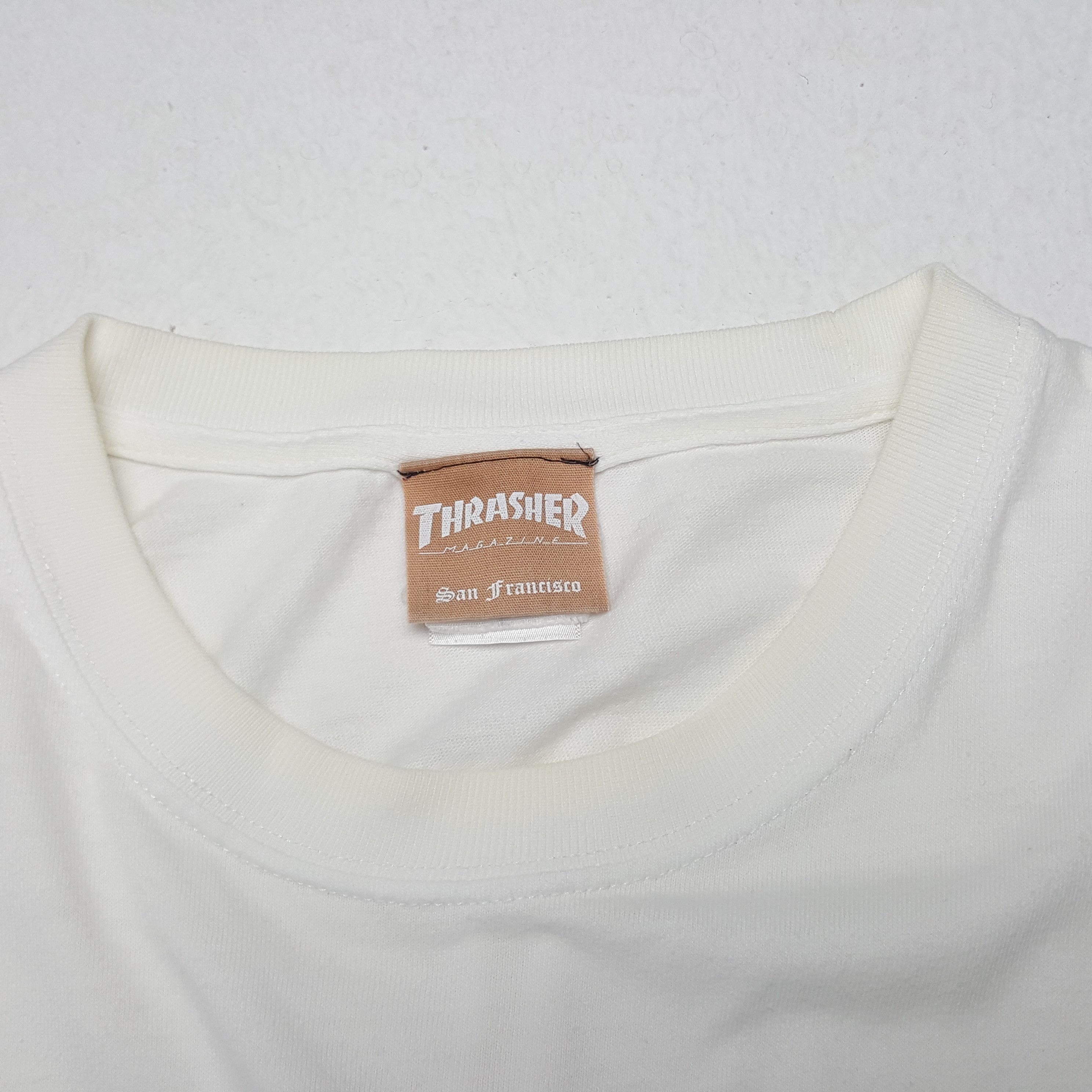 Thrasher × Vintage Vintage Thrasher Skateboard Tshirt Size US L / EU 52-54 / 3 - 4 Thumbnail