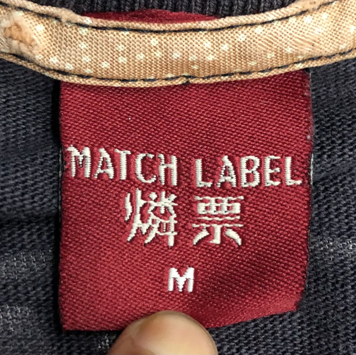 Japanese Brand Vintage Match Label Safety Matches Made In Japan T-Shirt Size US M / EU 48-50 / 2 - 11 Thumbnail