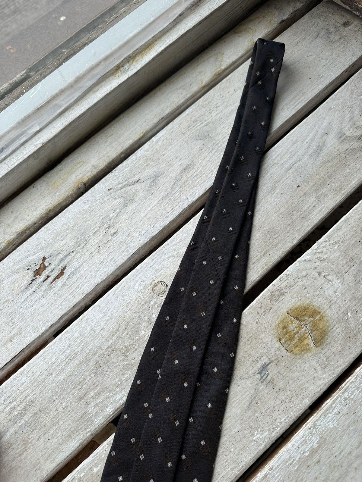 Armani × Giorgio Armani × Vintage 🚨 VINTAGE ARMANI FLANNEL 00s TIE luxury old money Size ONE SIZE - 5 Thumbnail