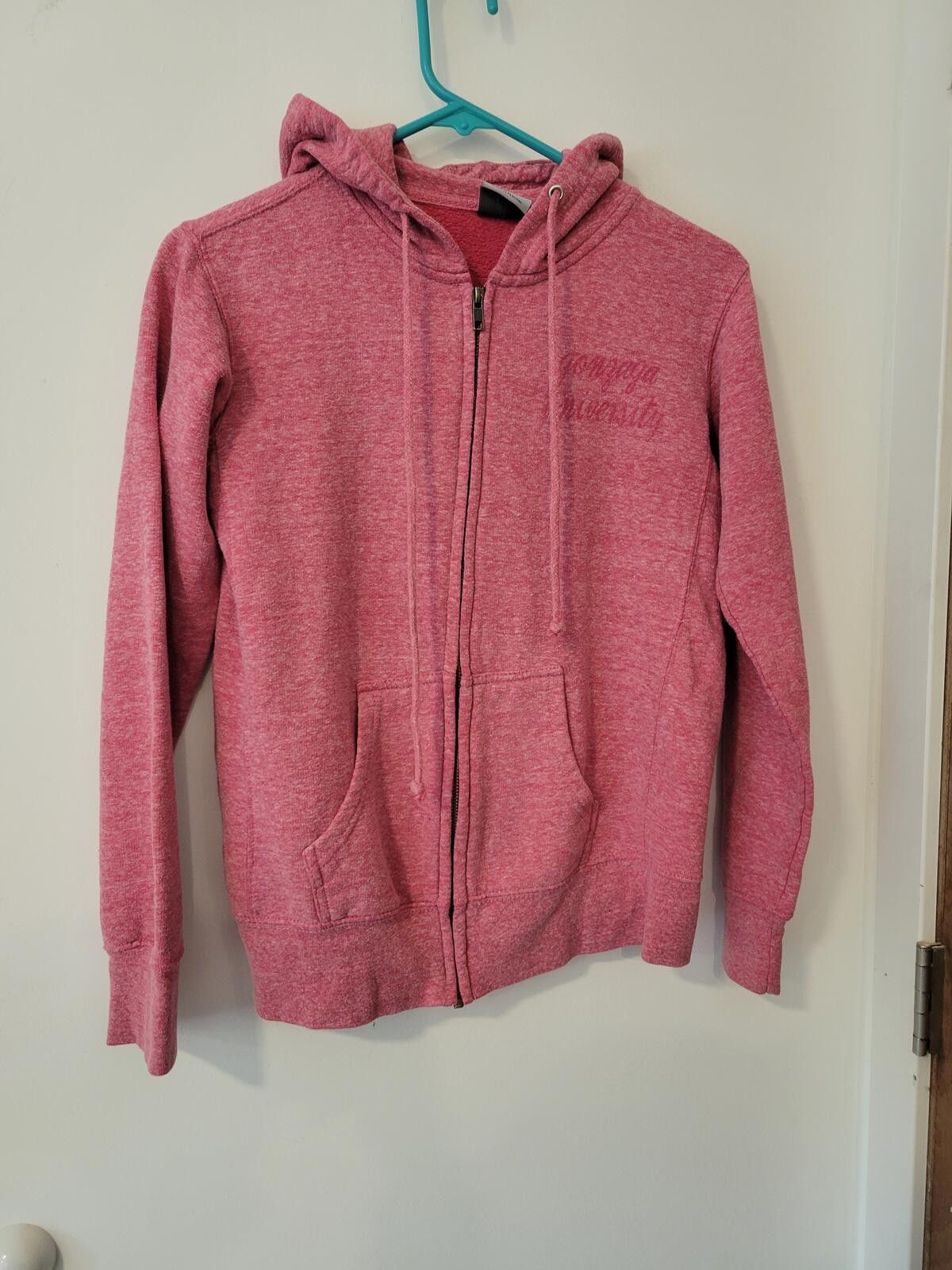 Other MV Sport Pink Zip-Up Hoodie Sweatshirt Size Small Size S / US 4 / IT 40 - 1 Thumbnail
