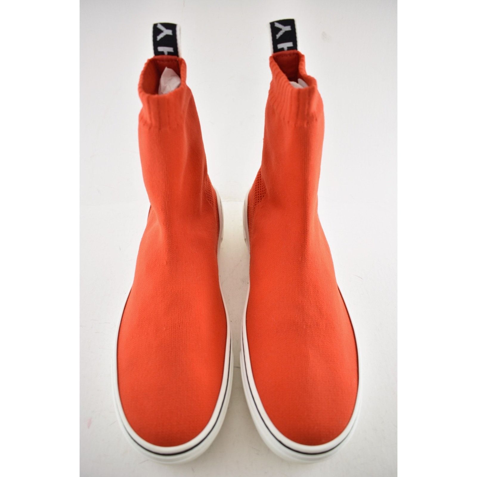 Givenchy Givenchy George V Sock Red White High Top Knit Sneaker 10.5 Size US 10.5 / EU 43-44 - 5 Thumbnail