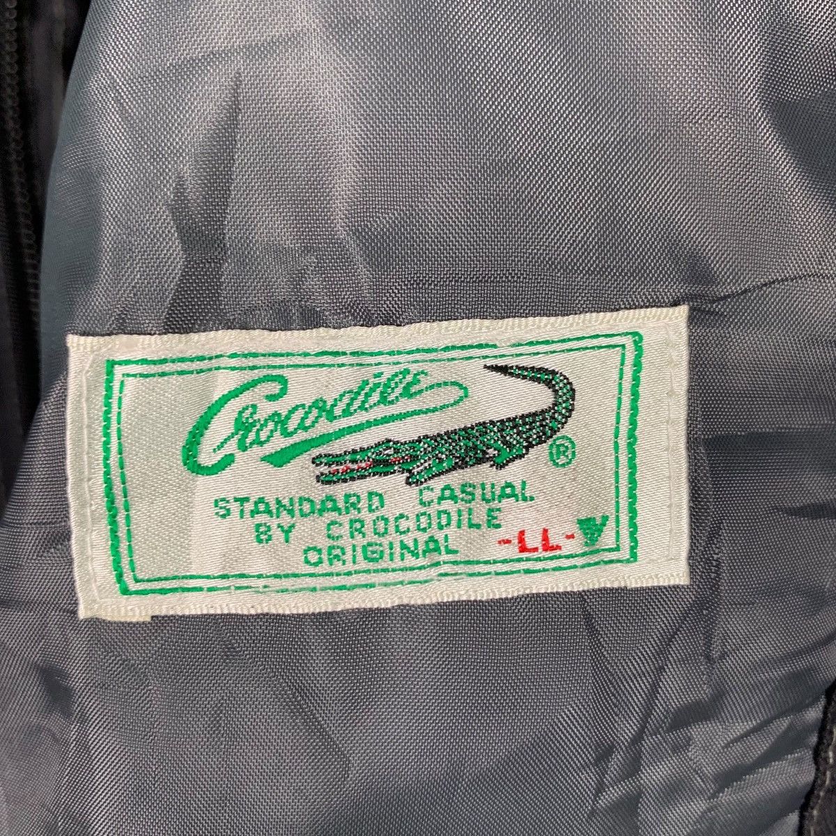 Japanese Brand CROCODILE Poly Nylon Casual Light Jacket #0973-C43 Size US L / EU 52-54 / 3 - 17 Thumbnail