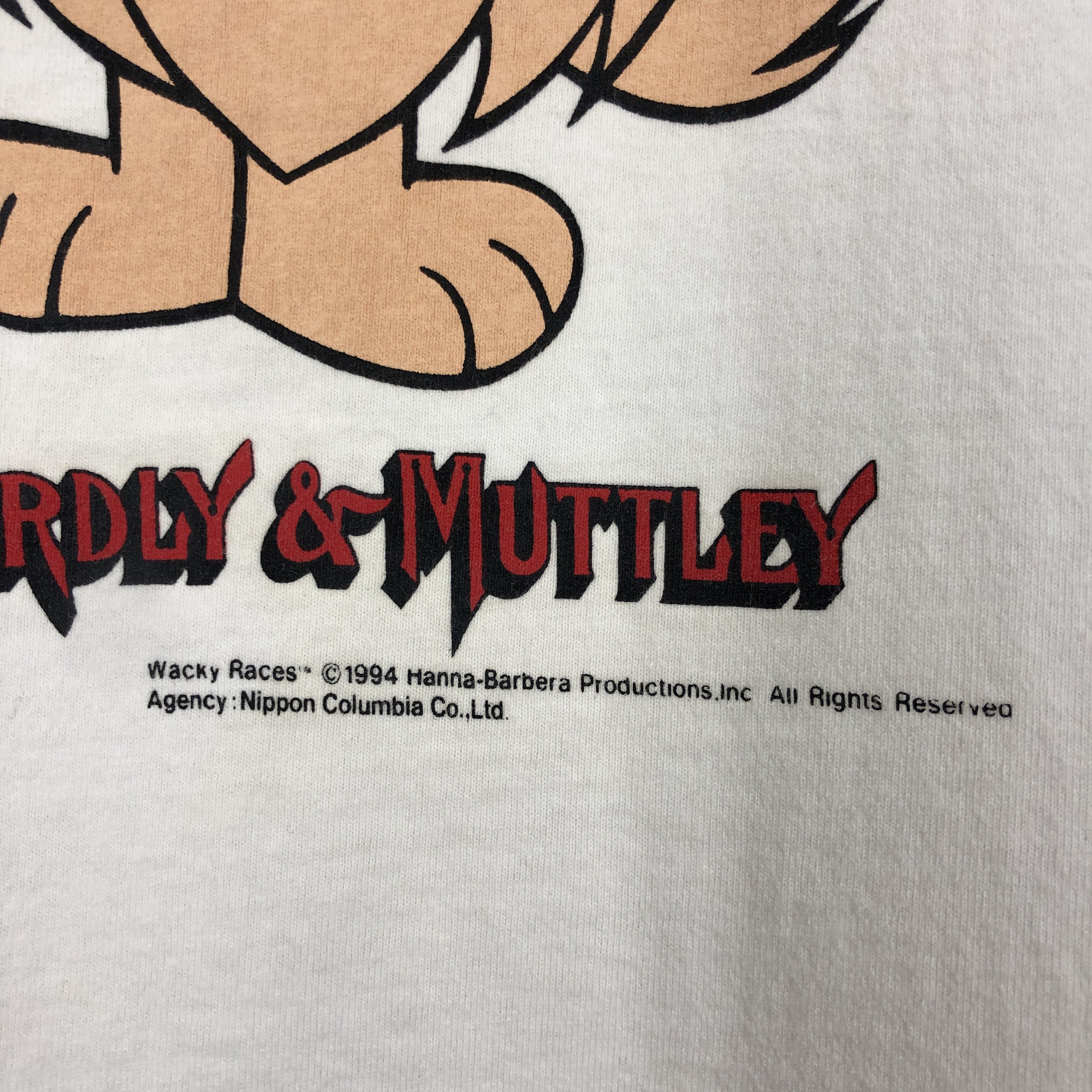 Vintage 1994 Vintage WACKY RACES DASTARDLY & MUTTLEY Tees #1475/AY Size US L / EU 52-54 / 3 - 4 Thumbnail