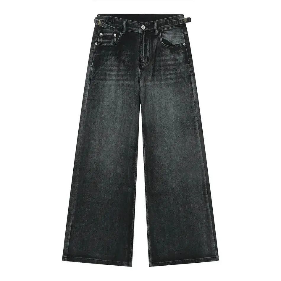 Japanese Brand Retro straight high street loose jeans Size US 32 / EU 48 - 5 Thumbnail