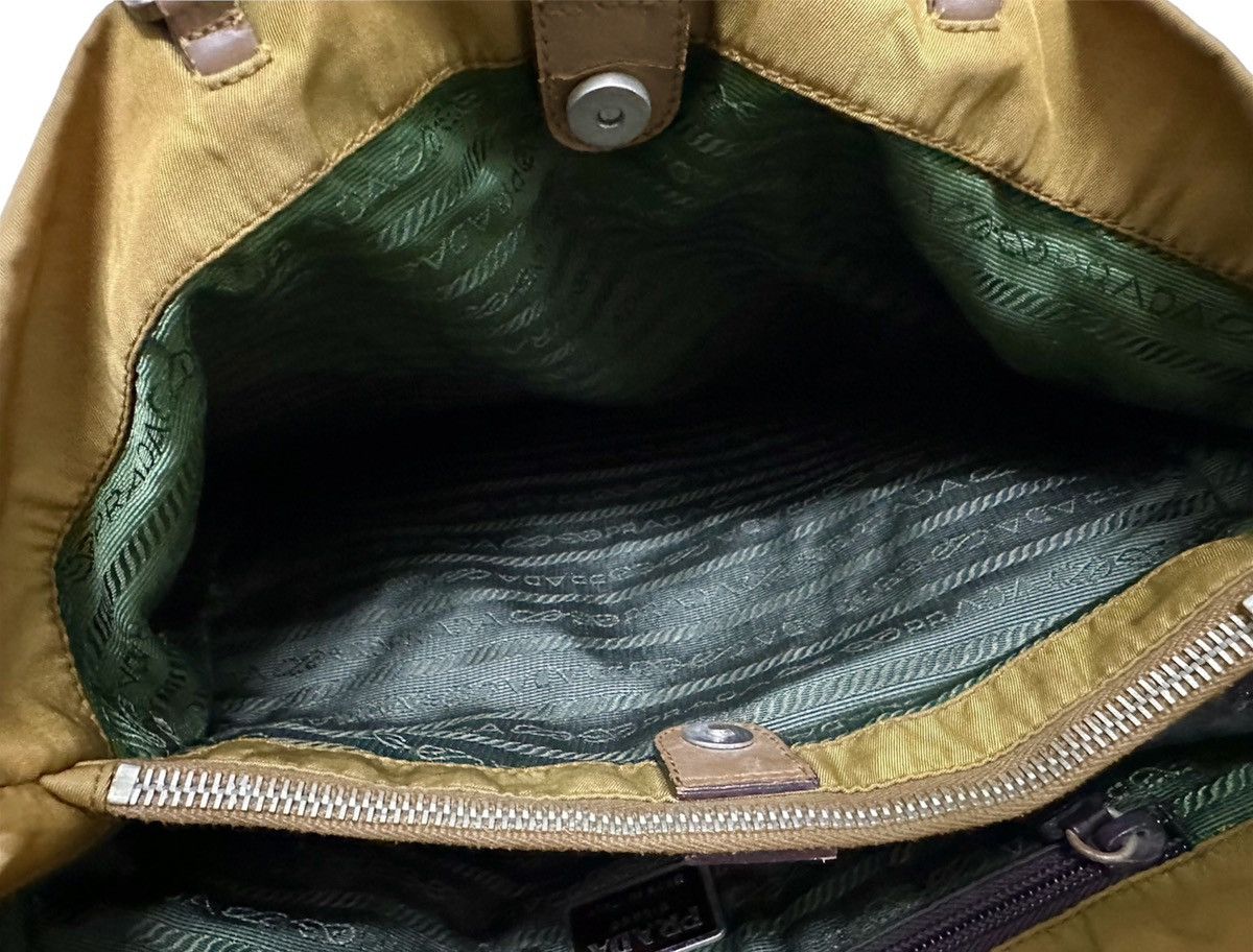 Prada × Vintage Prada 90s Nylon Tote handcarry bag Size ONE SIZE - 8 Thumbnail