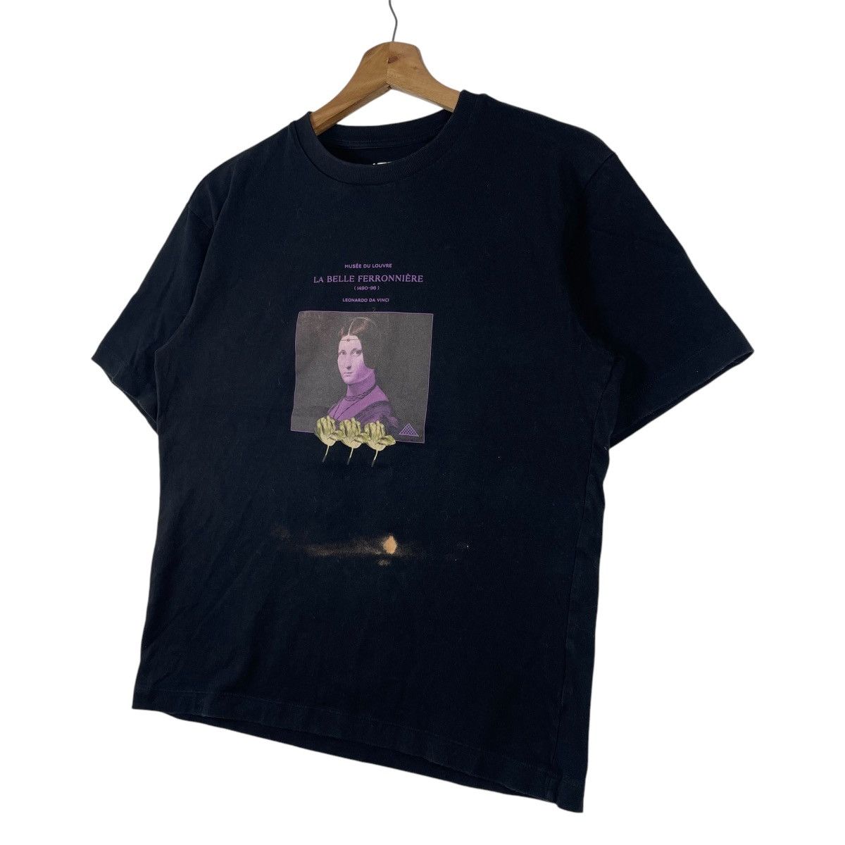 Japanese Brand × Vintage La Belle Ferronnière Louvre Potrait Art Tee Shirt Painting Size US M / EU 48-50 / 2 - 5 Thumbnail
