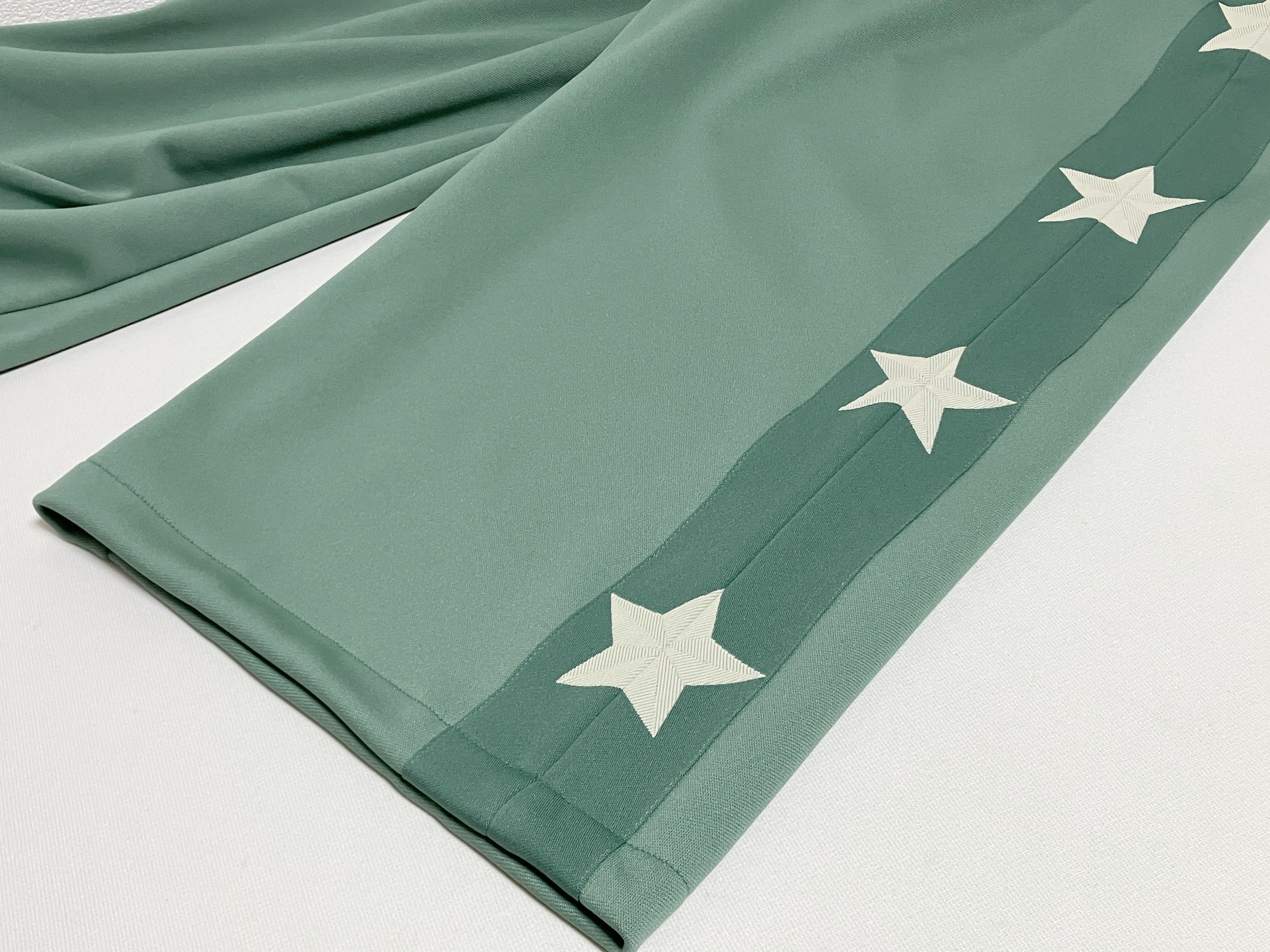 Kapital Kapital smooth jersey Stuntman&Woman track pants baggy green Size US 34 / EU 50 - 4 Thumbnail