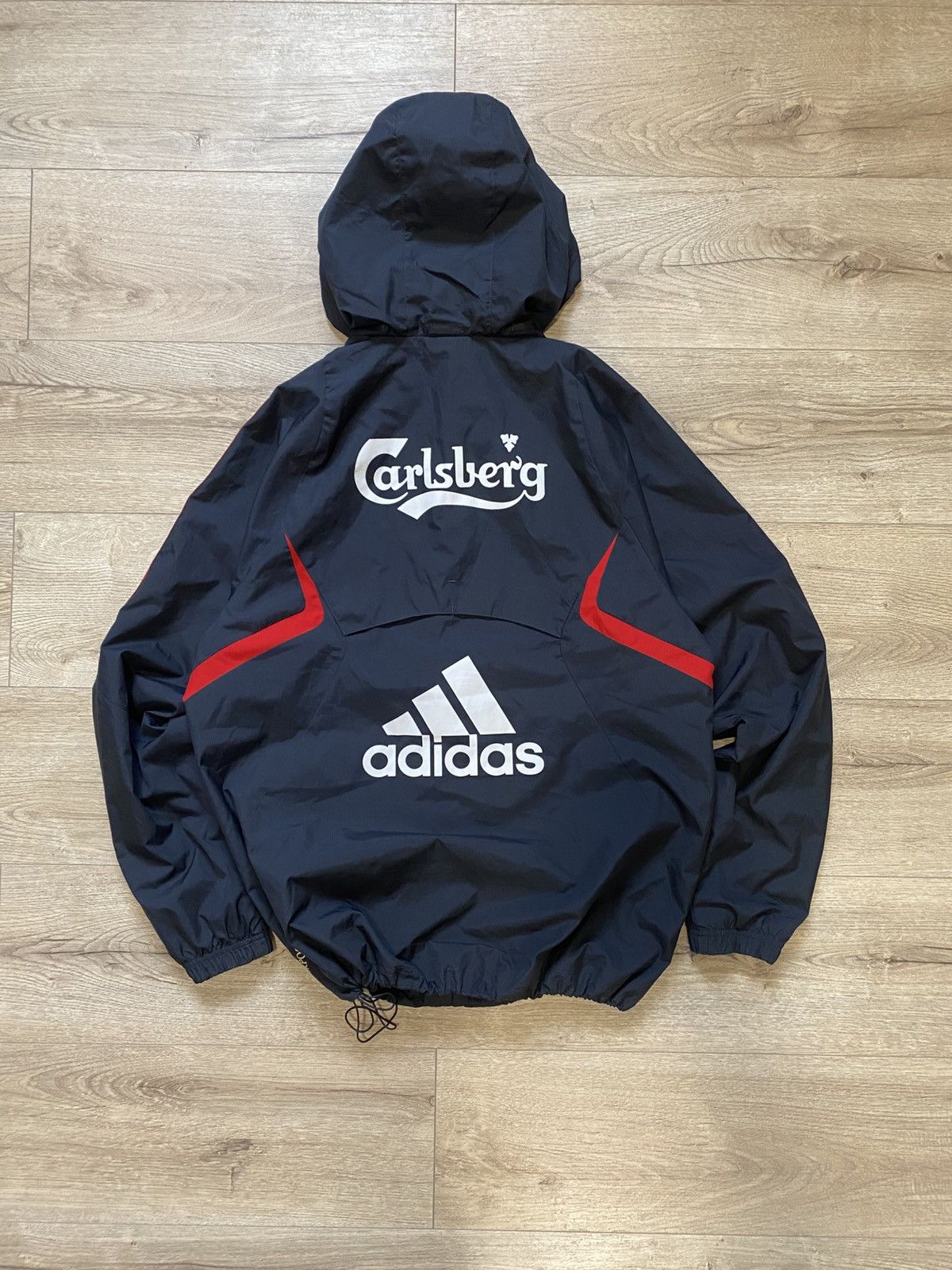 Adidas Vintage Liverpool FC Adidas Jacket 2008/09 Carlsberg Logo Size US L / EU 52-54 / 3 - 2 Thumbnail