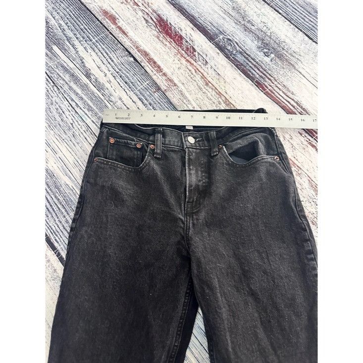 Abercrombie & Fitch Abercrombie & Fitch The 90’s Straight Mid Rise in Washed Bla Size 25" / US 0 / IT 36 - 7 Thumbnail