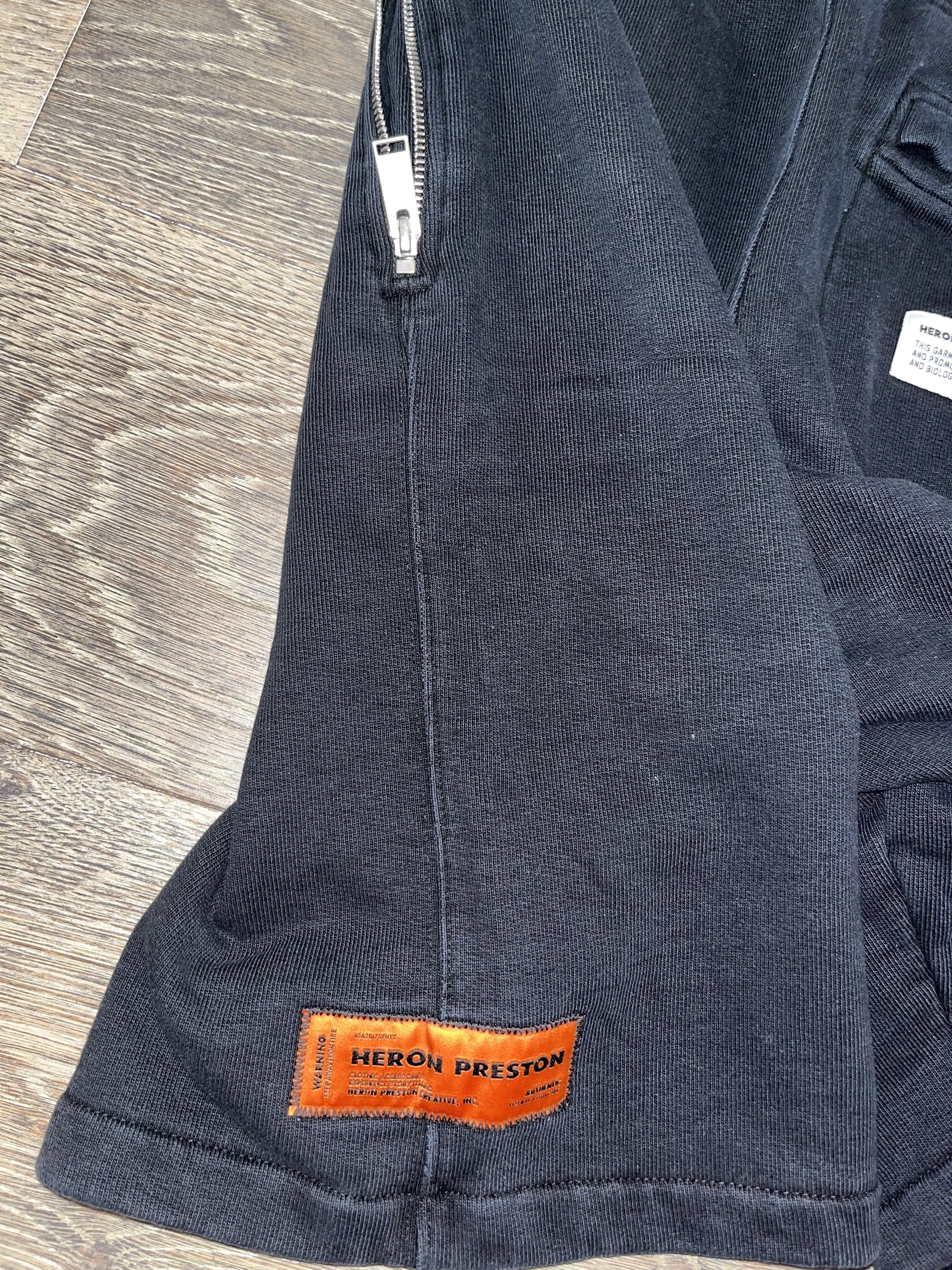 Heron Preston Heron Preston - Black 'Style' Sweat Shorts (Size S) Size US 29 - 5 Thumbnail