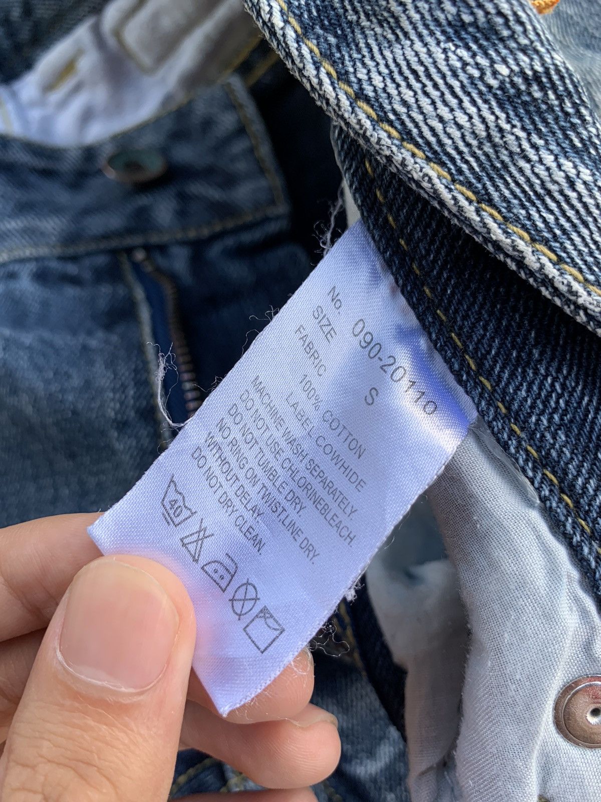 Japanese Brand × Le Grande Bleu (L.G.B.) × semanticdesign Semantic Design Flare Jeans Distressed Denim Size US 30 / EU 46 - 14 Thumbnail