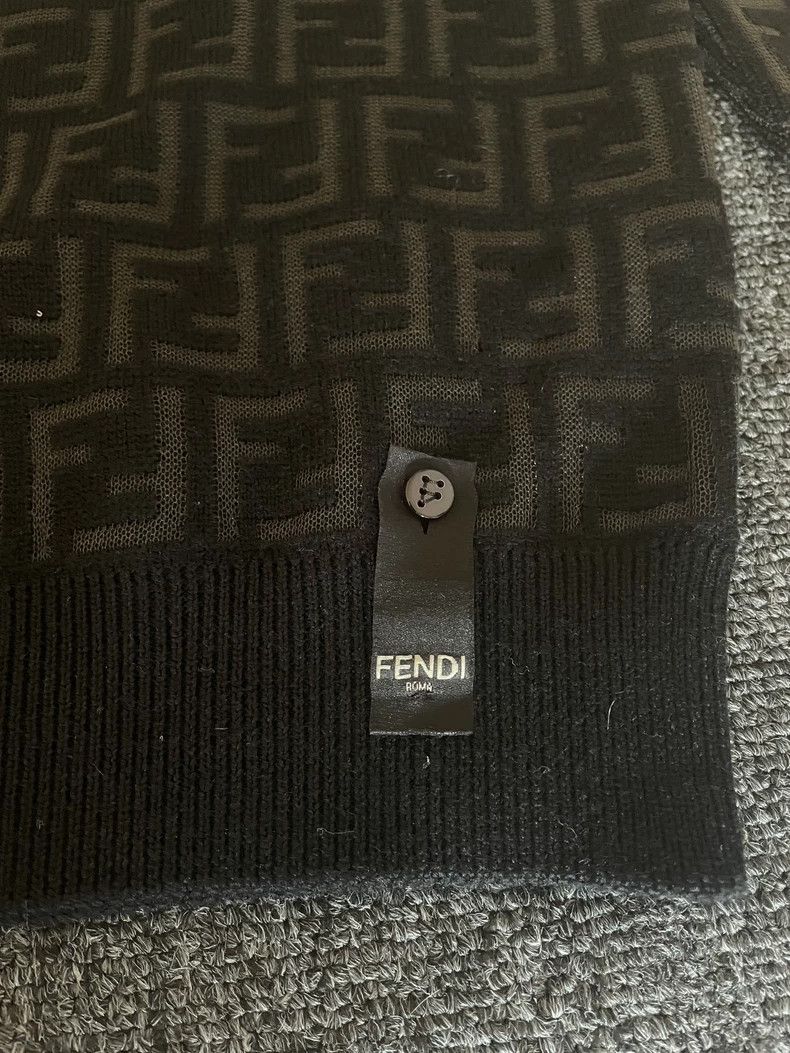 Fendi FENDI Wool sweater cardigan Size US L / EU 52-54 / 3 - 3 Thumbnail