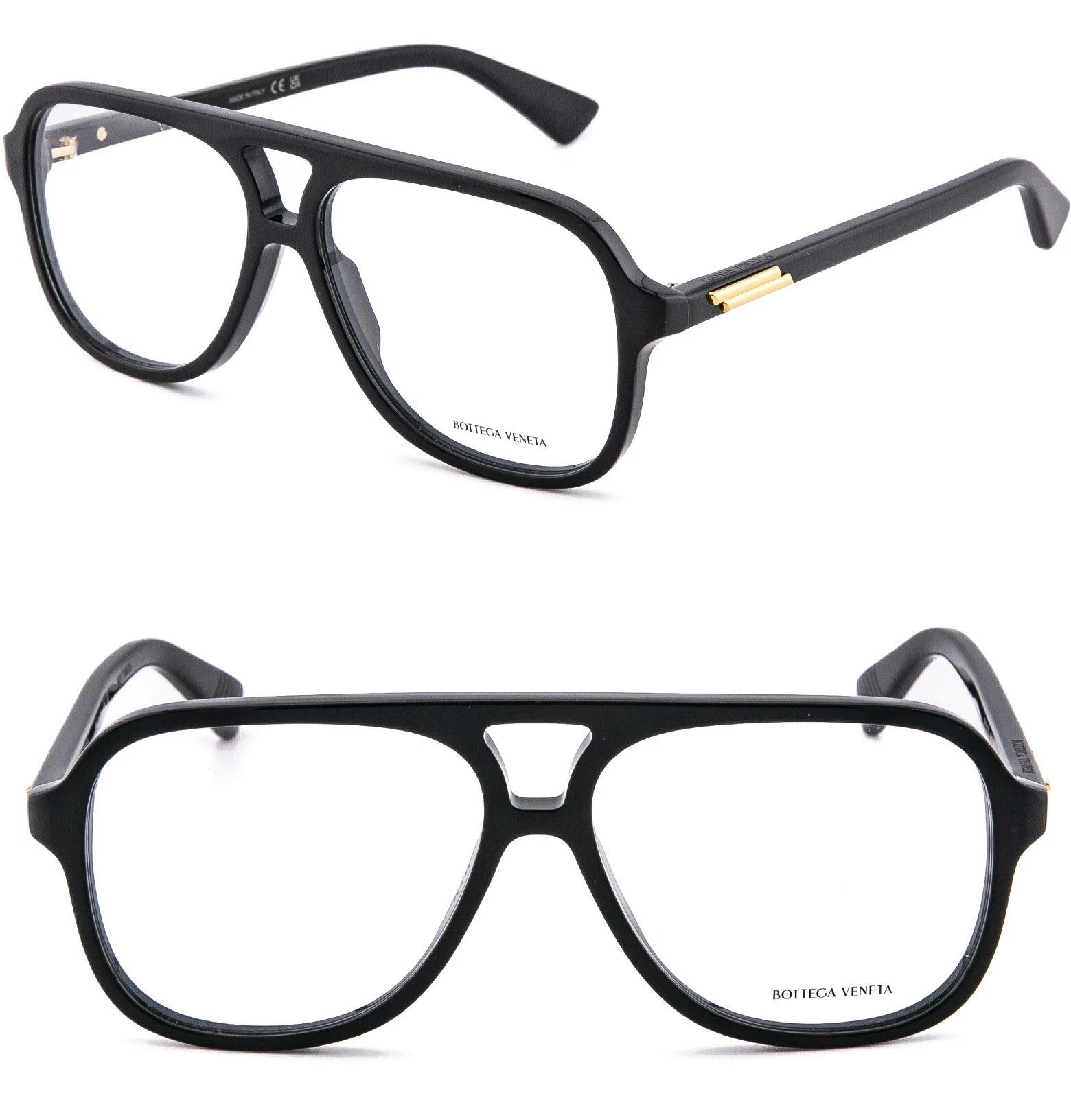 Bottega Veneta BOTTEGA VENETA 1417 CLASSIC BV1417O Optical Eyeglasses 001 Size ONE SIZE - 1 Thumbnail