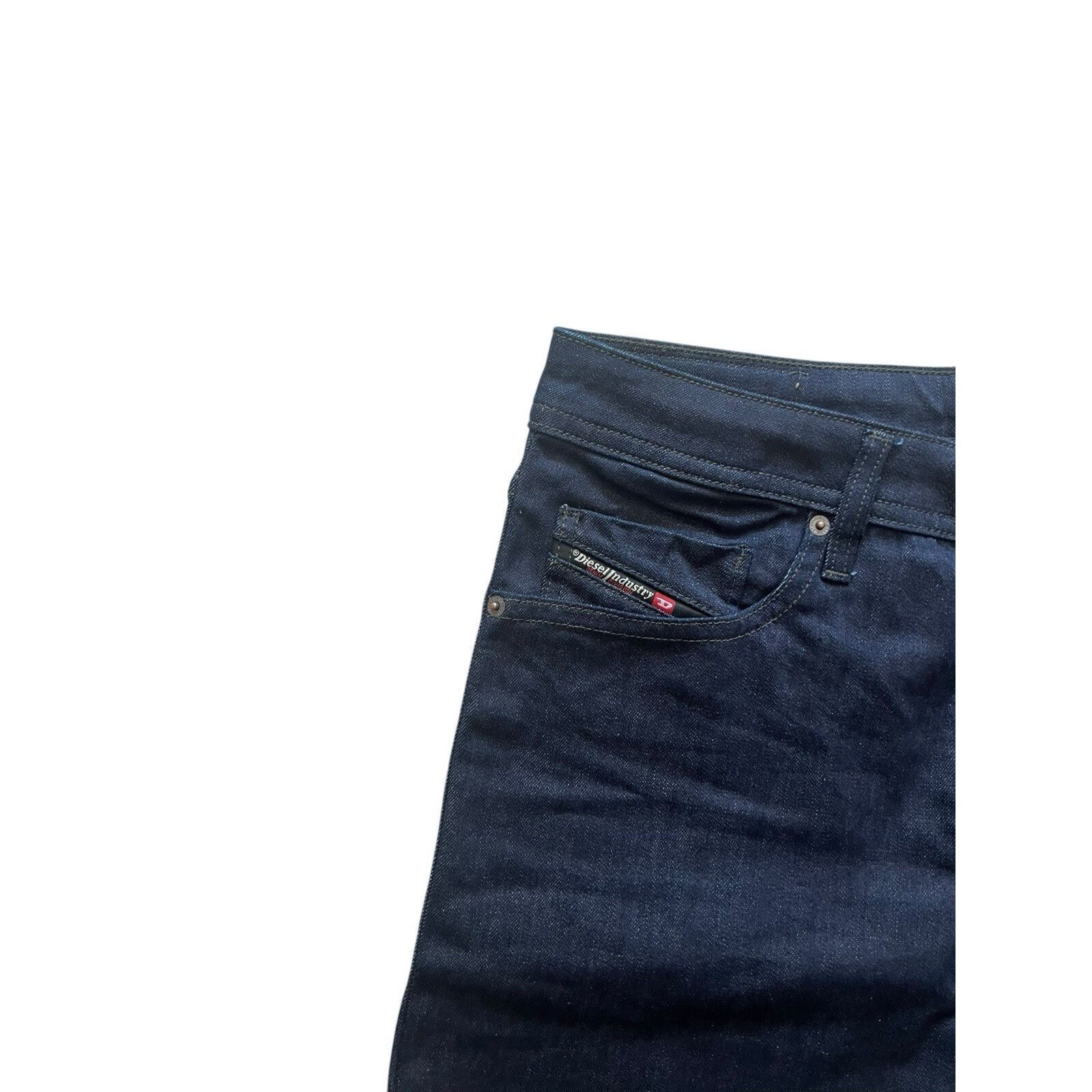 Diesel Diesel Mens Buster Tapered Jeans RB060 Dark Blue Size 34/30 Size US 34 / EU 50 - 3 Thumbnail