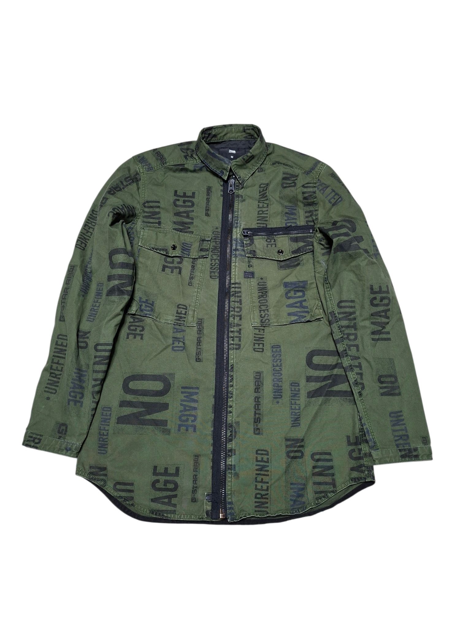 G-Star G STAR RAW AVANT GARDE MONOGRAM MUPTIPOCKET MILITARY JACKET Size US M / EU 48-50 / 2 - 1 Thumbnail