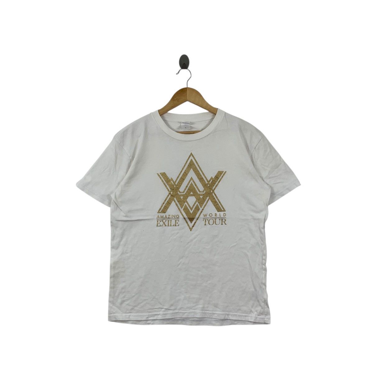 Vintage EXILE TRIBE IDOL Japan Group Boy Band 2015 Tour Tee Shirt Size L / US 10 / IT 46 - 1 Thumbnail