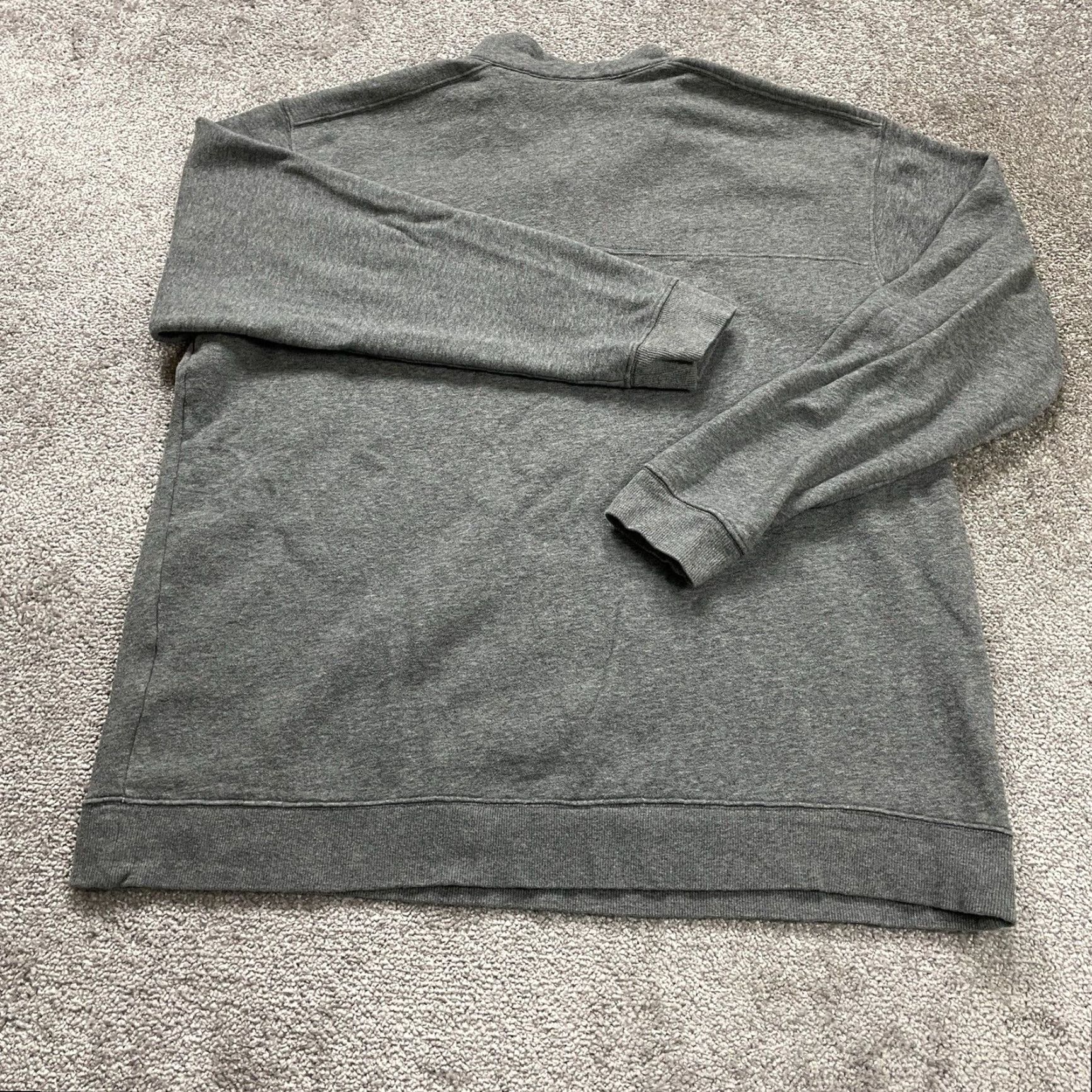 Vintage Columbia Sweatshirt Mens XXL Gray 1/4 Zip Mock Neck Long Sleeve Outdoor Casual Size US XXL / EU 58 / 5 - 2 Thumbnail