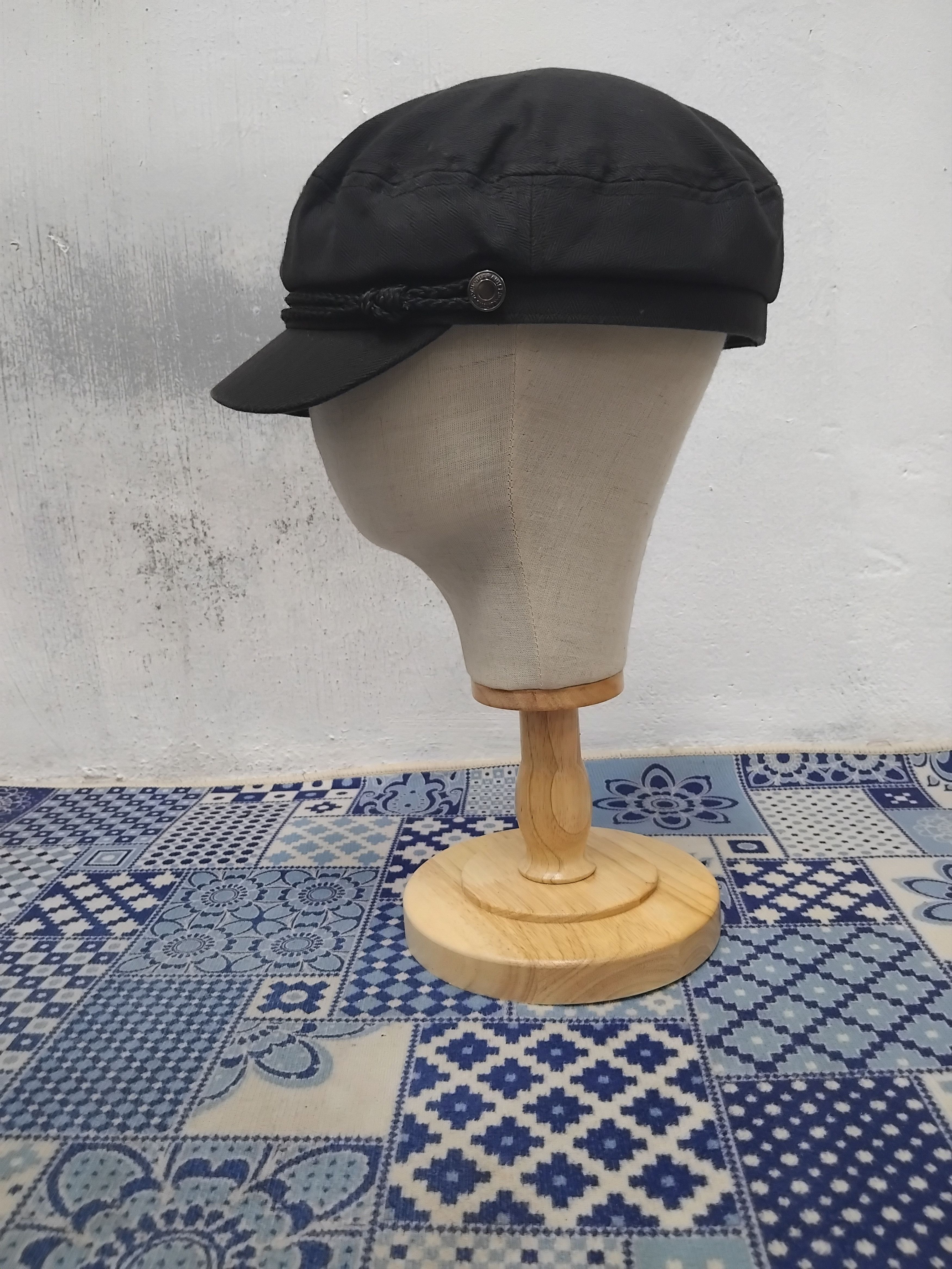 Zara Zara man black colour captain cap Size ONE SIZE - 5 Thumbnail