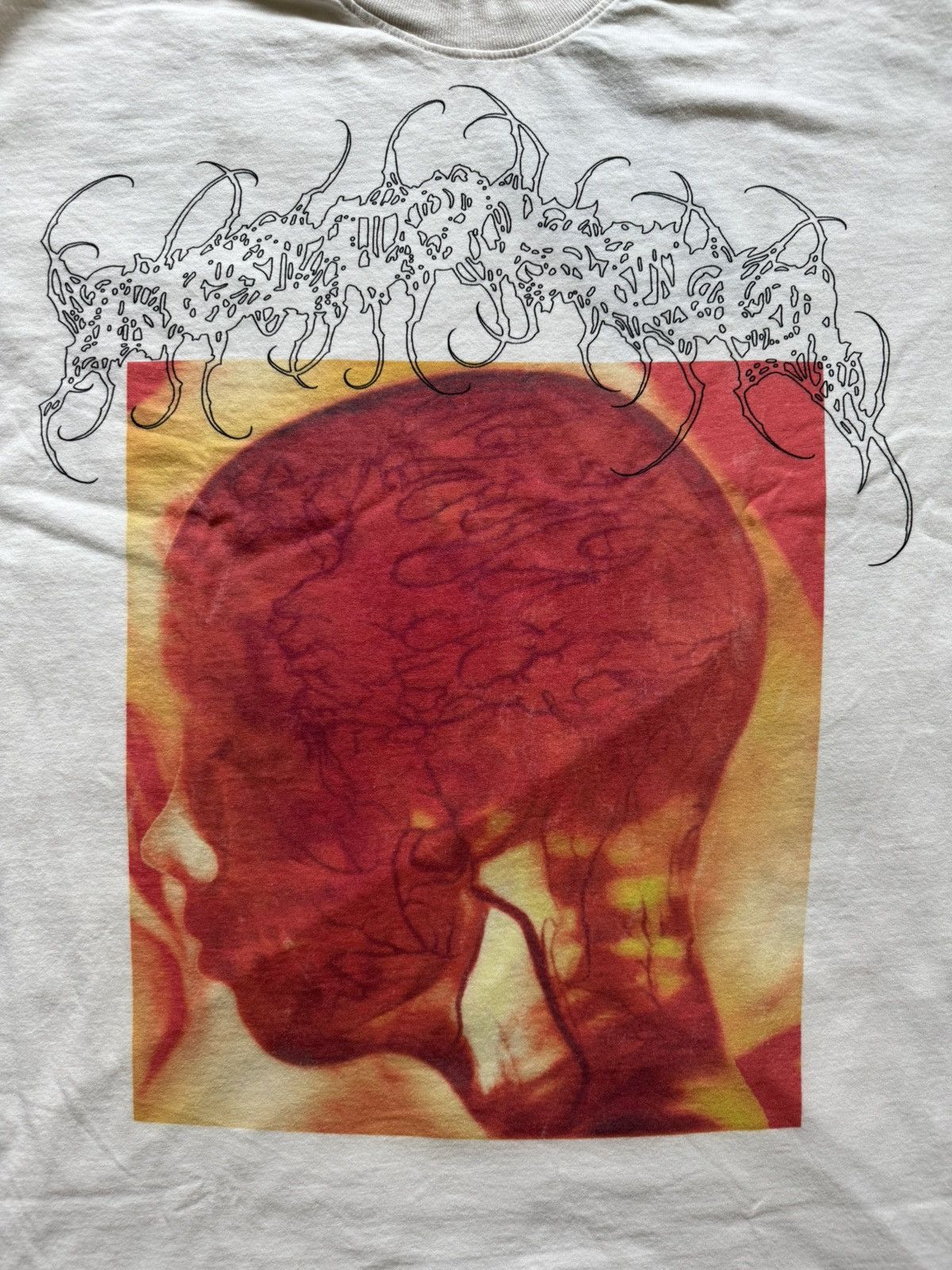 HELLSTAR Hellstar Blood Scan Tee Shirt White Size US M / EU 48-50 / 2 - 5 Thumbnail